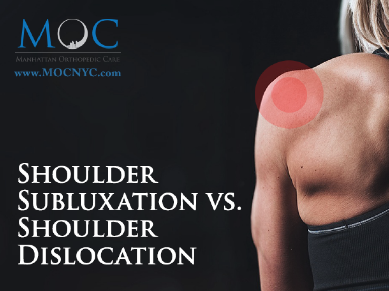 Shoulder Subluxation vs. Shoulder Dislocation