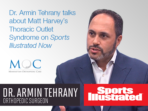 Dr. Tahrany talks about Matt's Thoracic Outlet Syndrome